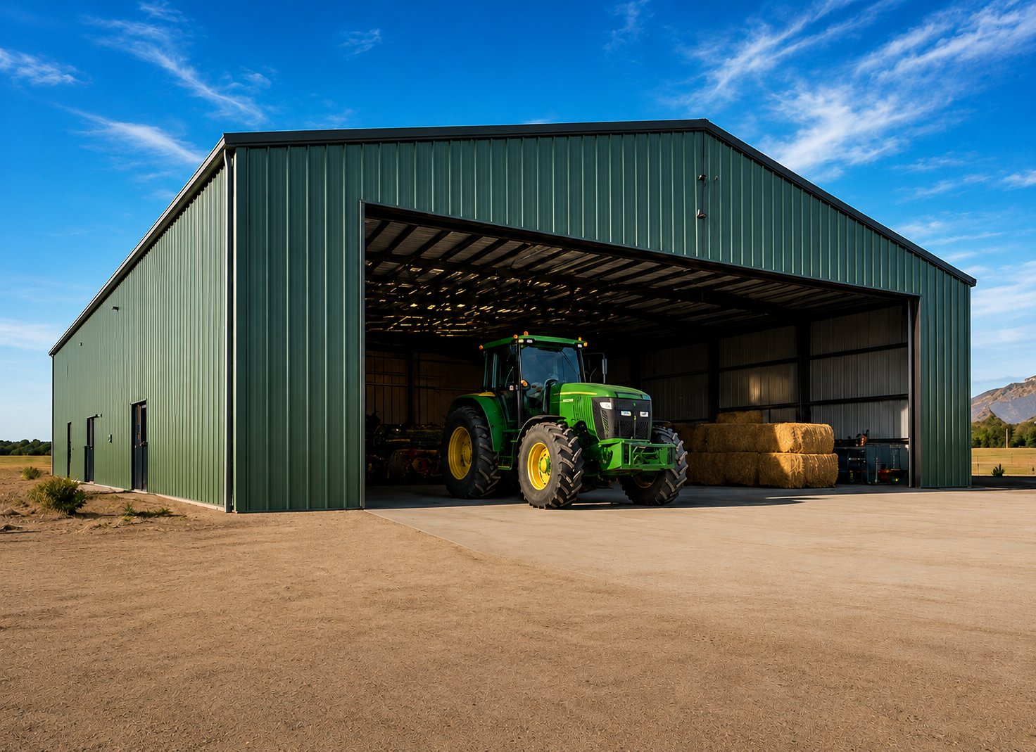 Pre-engineered metal building